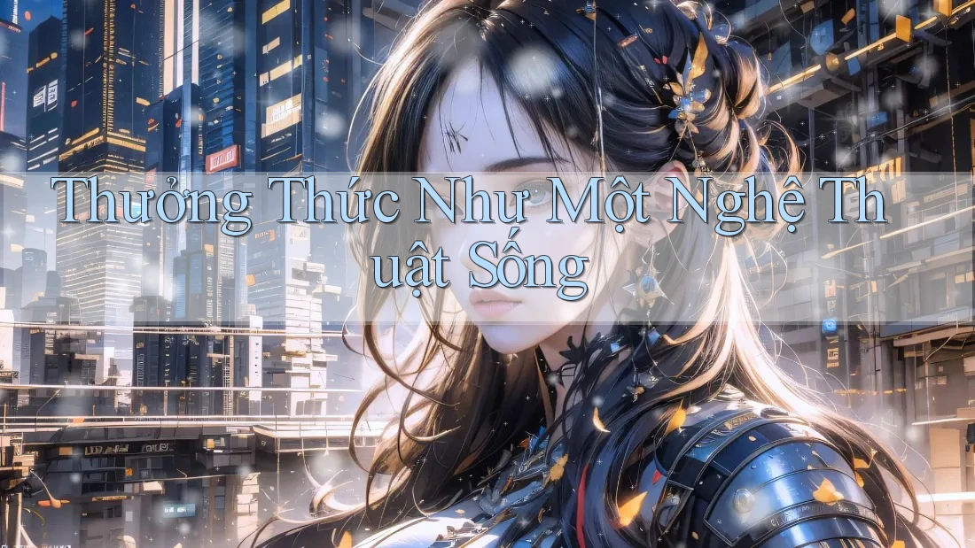 Thưởng Thức Như Một Nghệ Thuật Sống