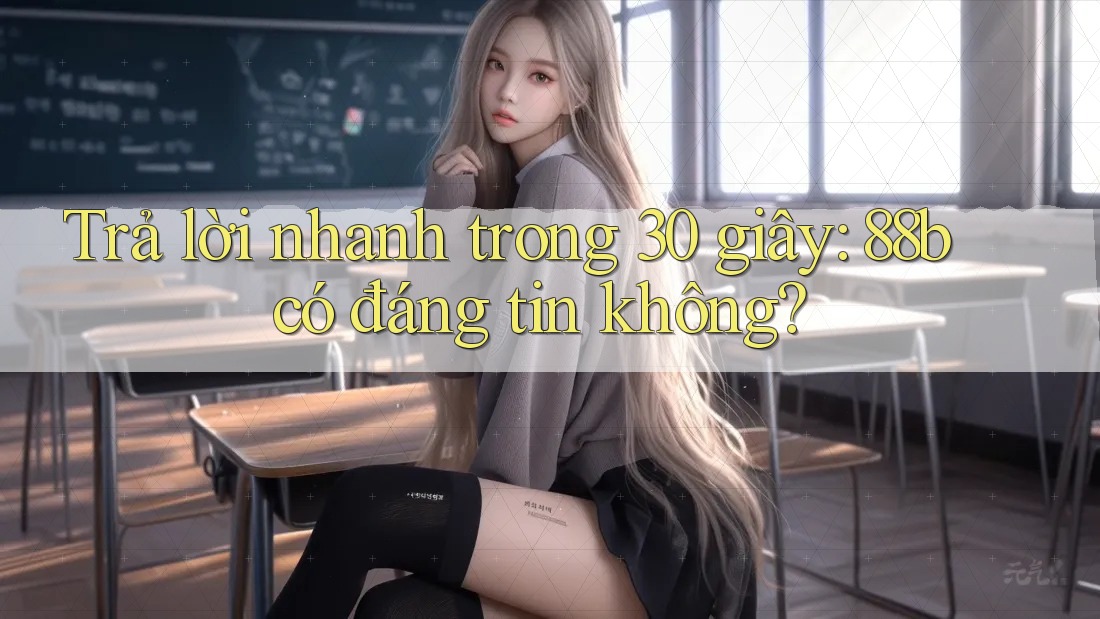 Trả lời nhanh trong 30 giây: 88b có đáng tin không?