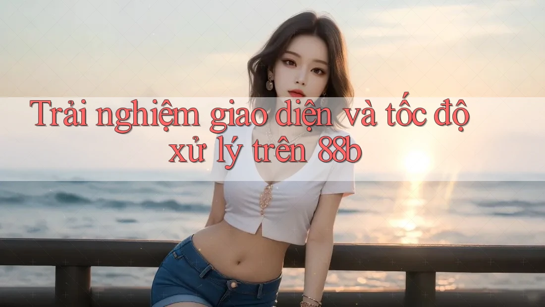 Trải nghiệm giao diện và tốc độ xử lý trên 88b
