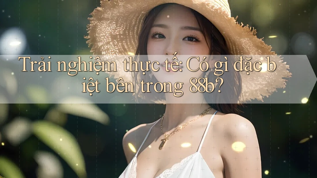 Trải nghiệm thực tế: Có gì đặc biệt bên trong 88b?