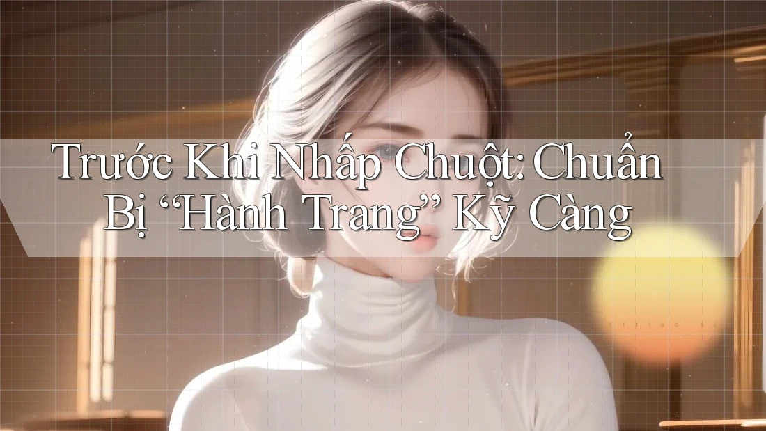 Trước Khi Nhấp Chuột: Chuẩn Bị “Hành Trang” Kỹ Càng
