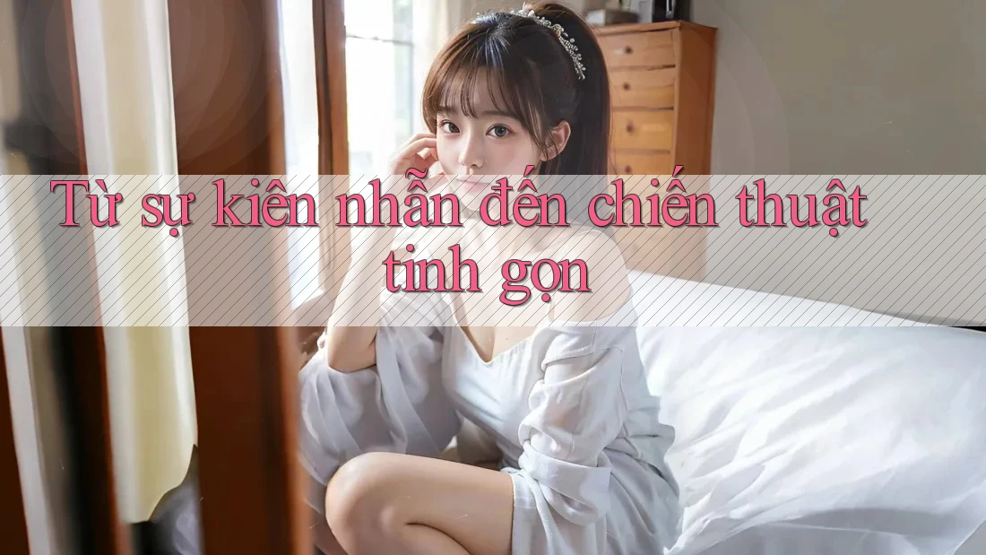 Từ sự kiên nhẫn đến chiến thuật tinh gọn
