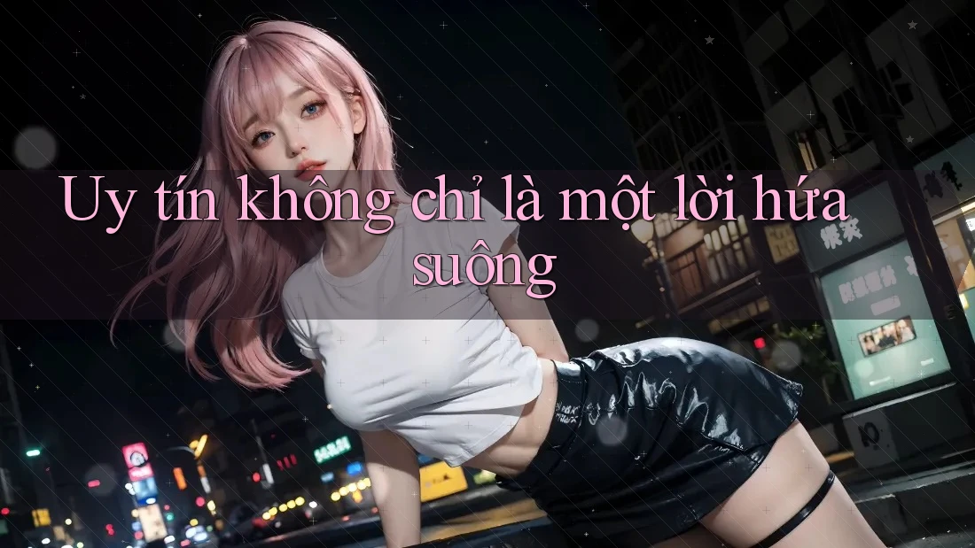 Uy tín không chỉ là một lời hứa suông