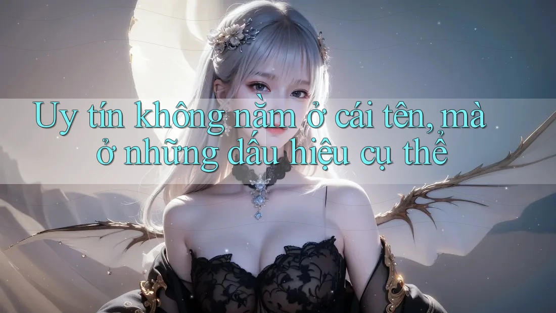 Uy tín không nằm ở cái tên, mà ở những dấu hiệu cụ thể