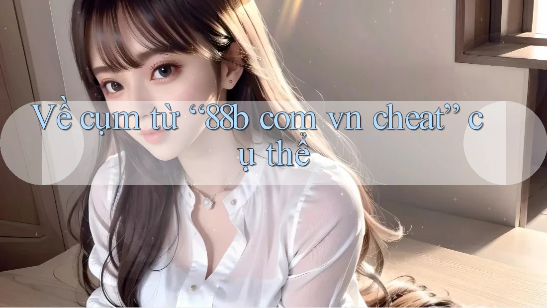 Về cụm từ “88b com vn cheat” cụ thể